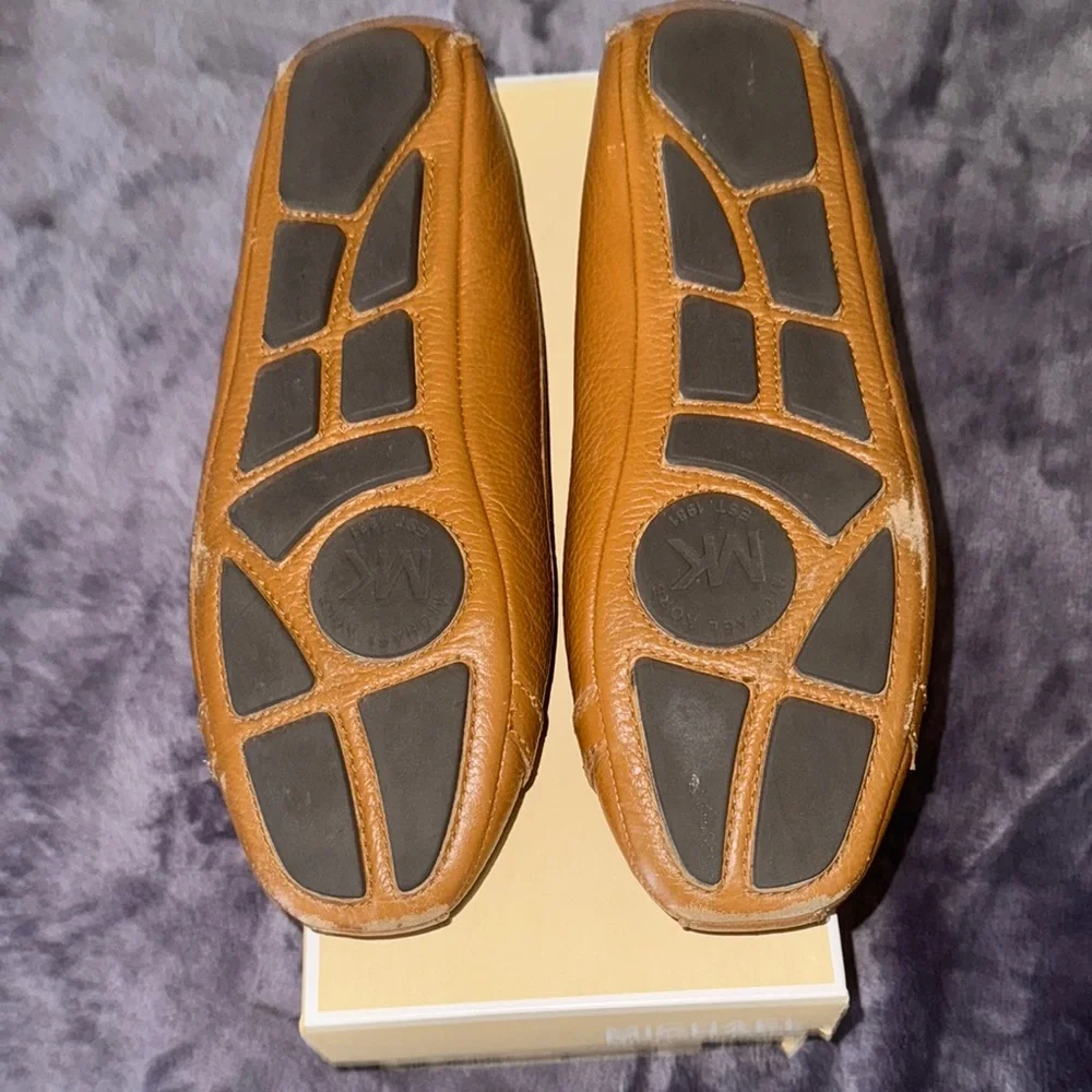Michael Kors Tan Leather Flats - Picture 5 of 5